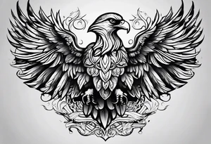 independence, freedom, strength, courage, revolution tattoo idea
