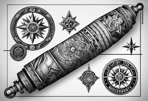 Military sleeve tattoo idea