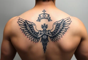 Archangel, seraphim, biblically accurate tattoo idea