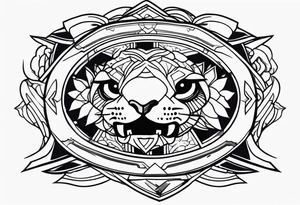 Agression tattoo design tattoo idea