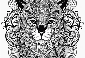 Forearm half sleeve tattoo idea