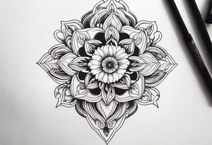 Ethereal Elegance tattoo idea