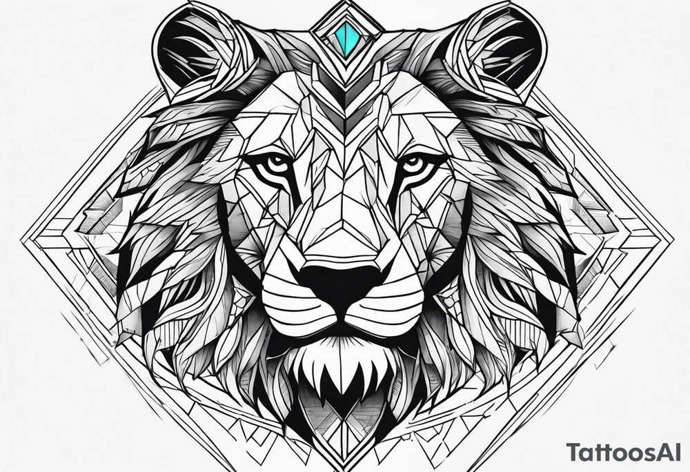 Lion king tattoo idea