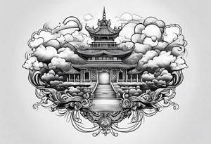 Kingdom on a cloud tattoo idea
