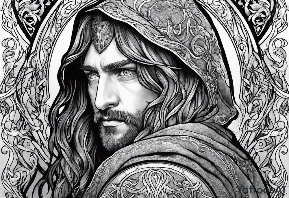 Lord of the rings tattoo idea