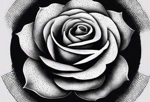 Bullet with rose tattoo idea