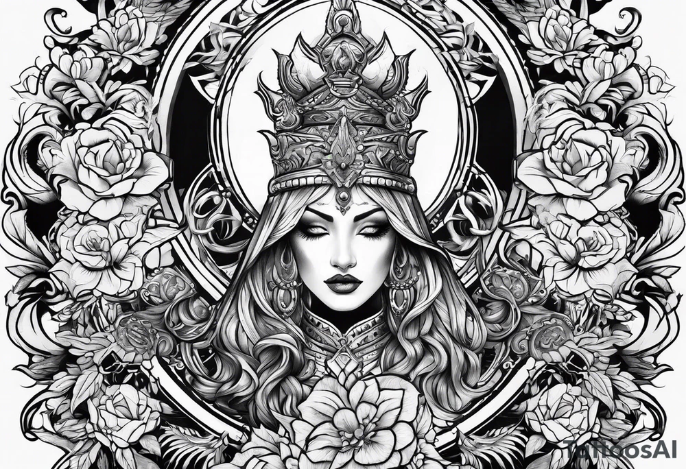Trident tattoo idea