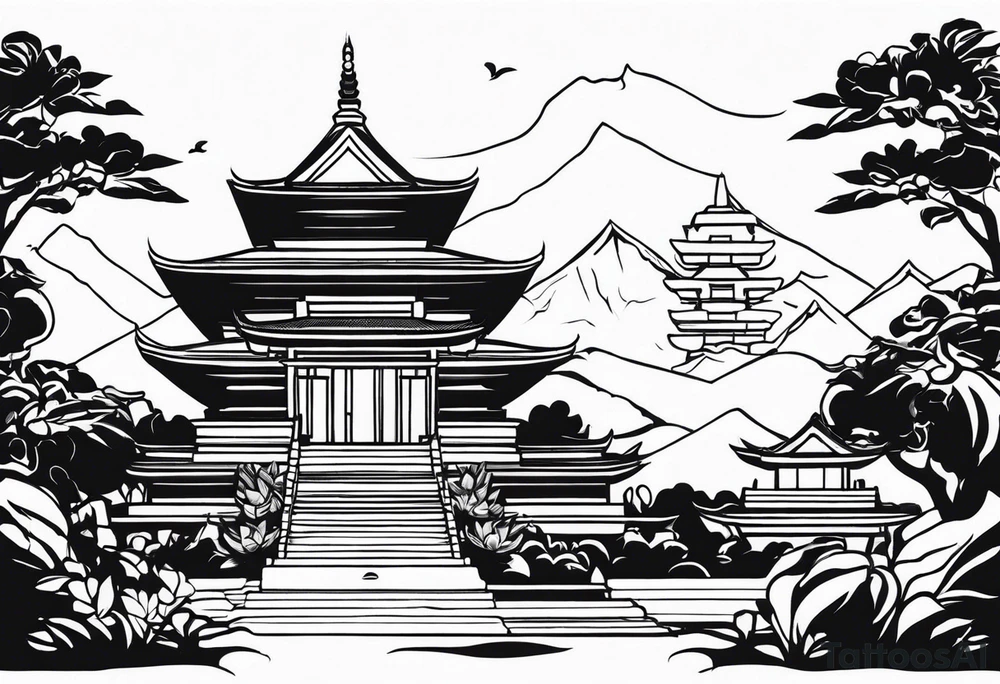 Lempuyang temple tattoo idea