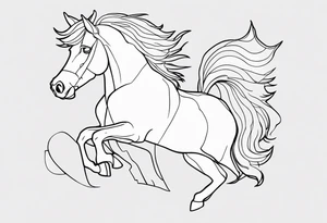 Bojack horseman tattoo idea