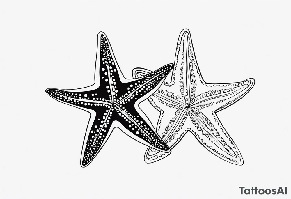 Two Starfish tattoo idea
