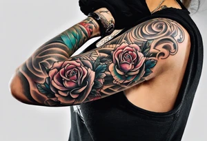 Shhh finger tattoo idea