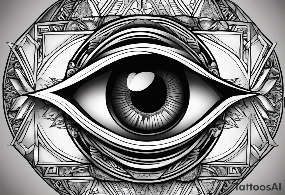 Band tool eye
on elbow tattoo idea