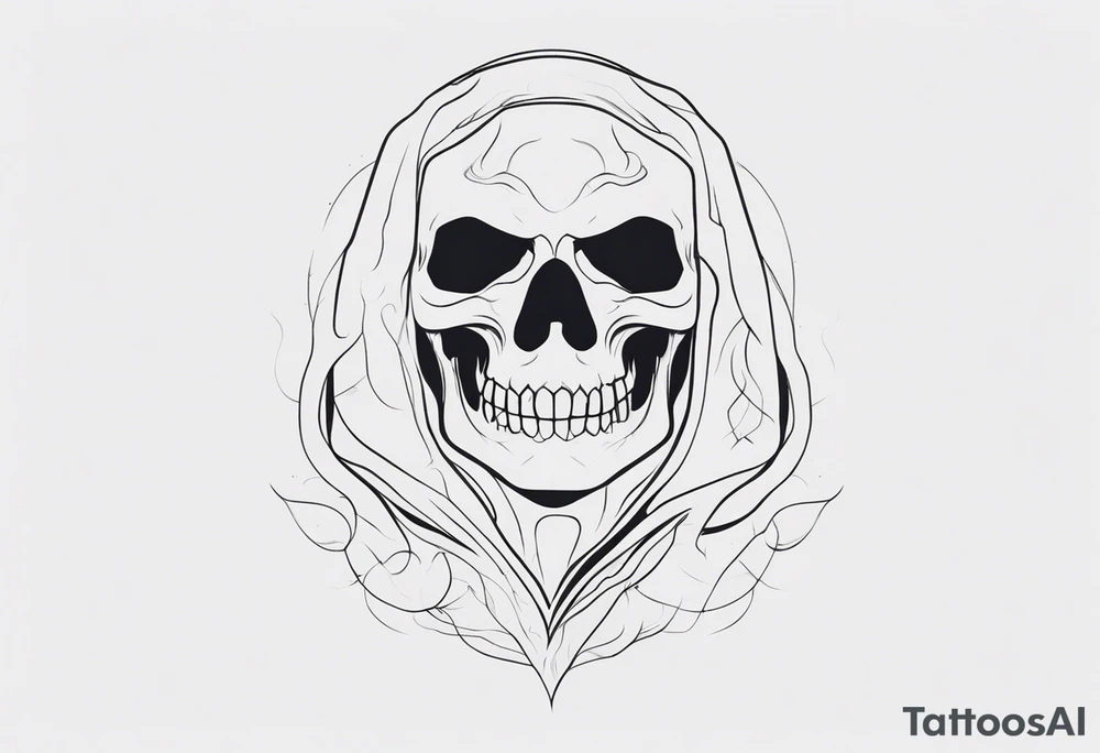 ghost tattoo idea