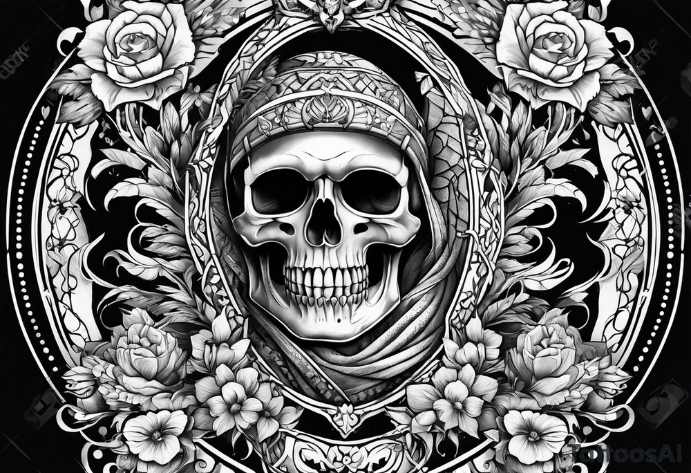 Skeleton tattoo idea