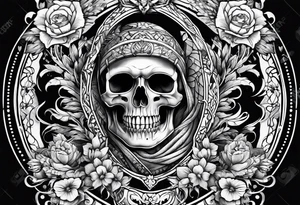Skeleton tattoo idea