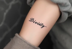 Divinity tattoo idea