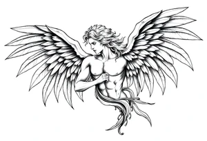 Archangel raphael tattoo idea