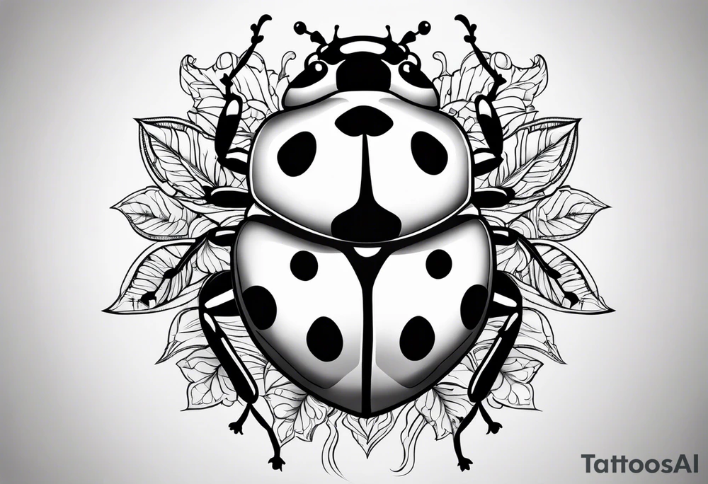 lady bug tattoo idea