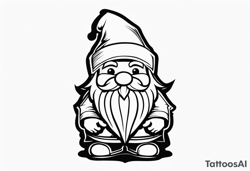 Gnome tattoo idea