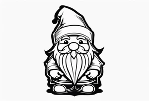 Gnome tattoo idea