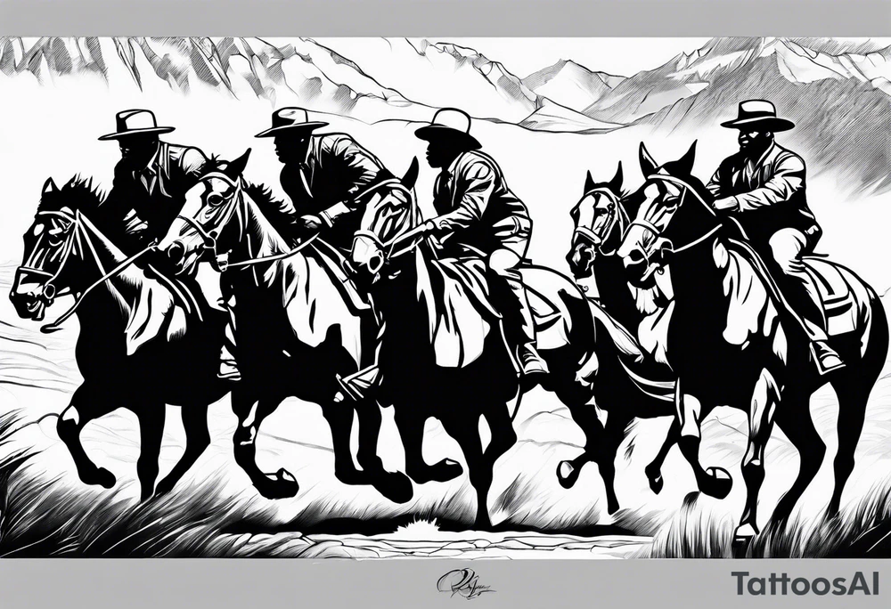 Buffalo soldiers, and Barack Obama, Martin Luther King Jr., sleeve tattoo idea