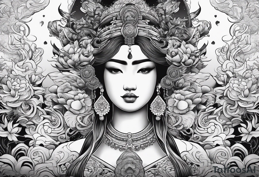 senjukannon, tattoo idea
