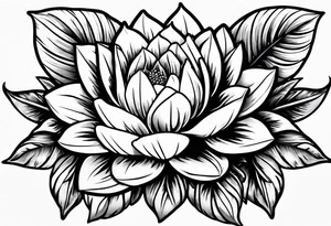 Pina plant tattoo idea