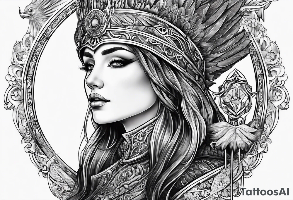 Writing: "In Omina Paratus" tattoo idea