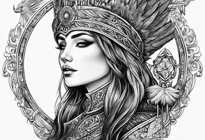 Writing: "In Omina Paratus" tattoo idea