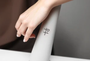 Δ Π	Φ Χ tattoo idea