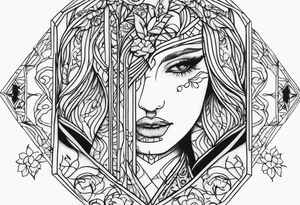 Dead parent dedication tattoo idea