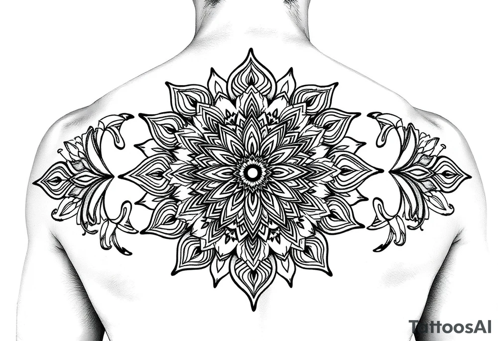 mandala tattoo idea