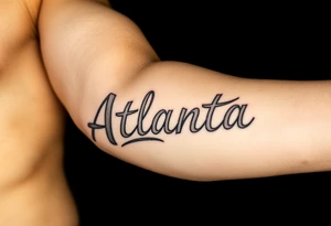 Atlanta theme tattoo idea