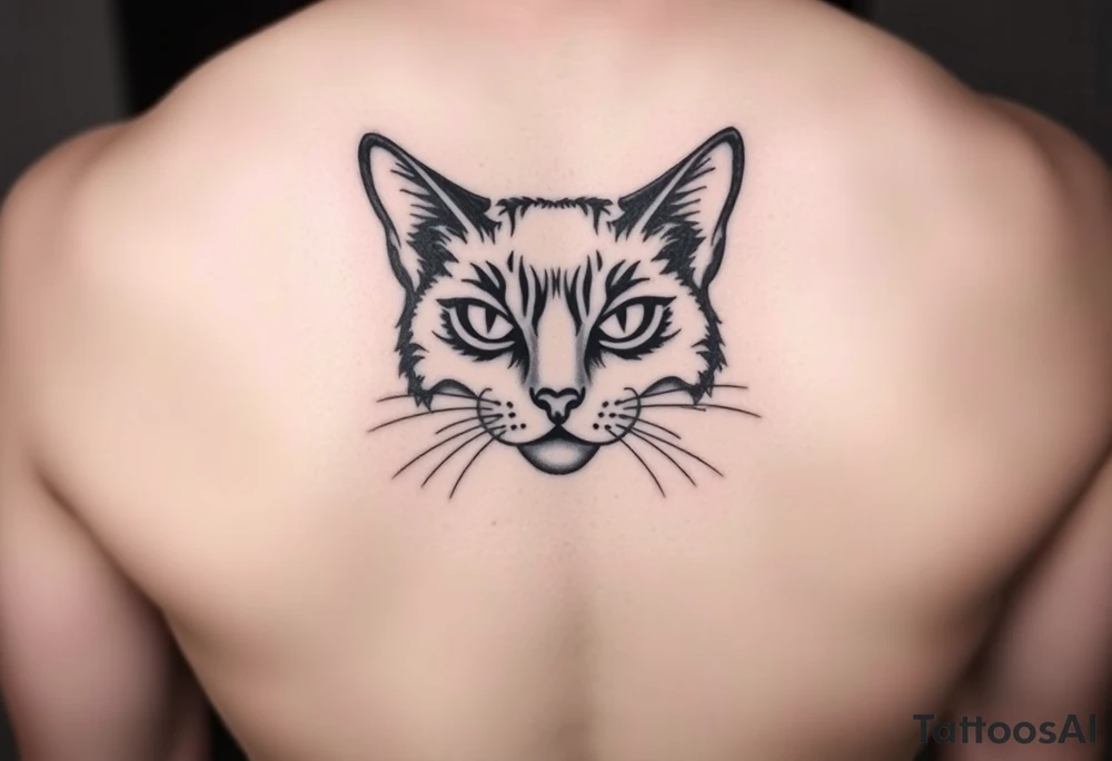 Black Cat tattoo idea