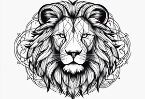 Valhalla sword shield axe Valknut tattoo idea