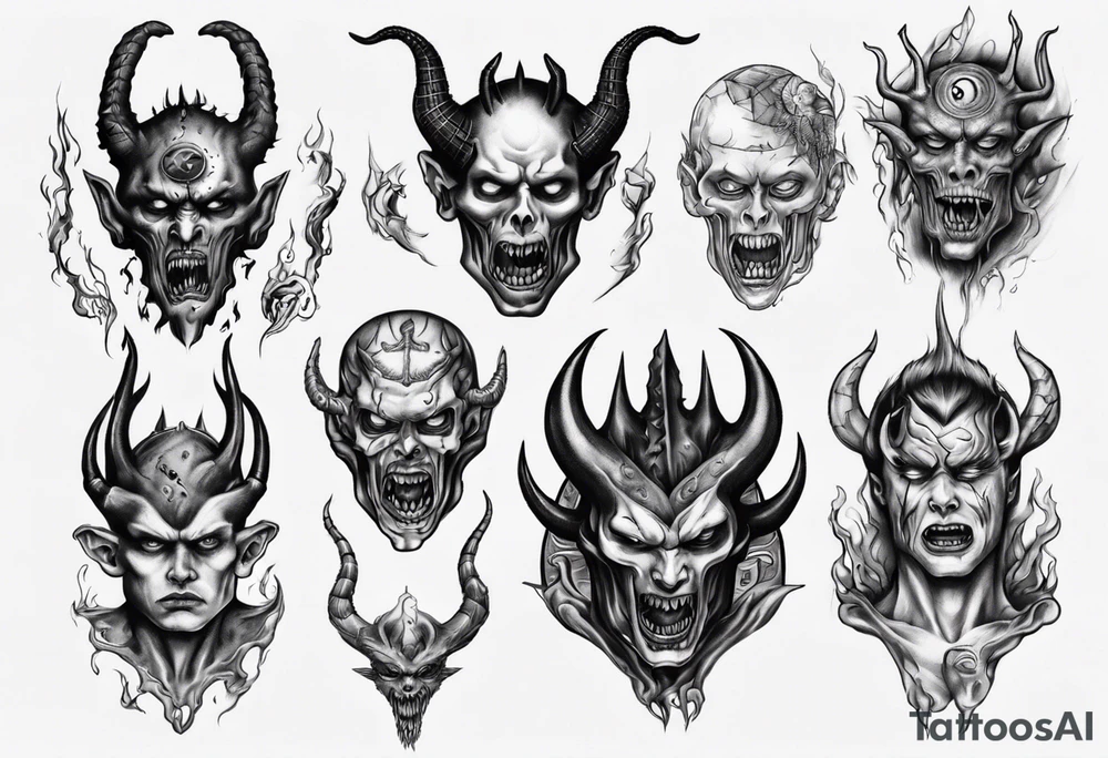 demons inside my head tattoo idea