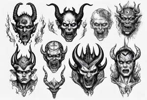 demons inside my head tattoo idea