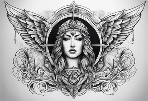 Invictus maneo tattoo idea