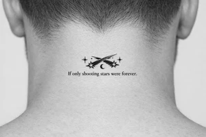 If only shooting starrs were forever tattoo idea