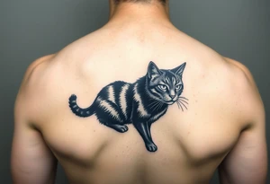 Black Cat tattoo idea