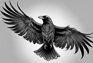 addiction recovery ravens tattoo idea