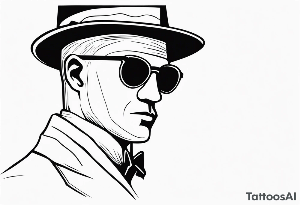 Invisible man tattoo idea