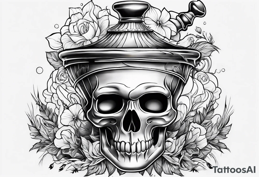 caldron tattoo idea