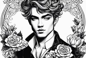 flower boy 2017 album tattoo idea