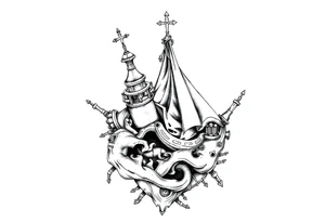 Queen Anne's Revenge tattoo idea
