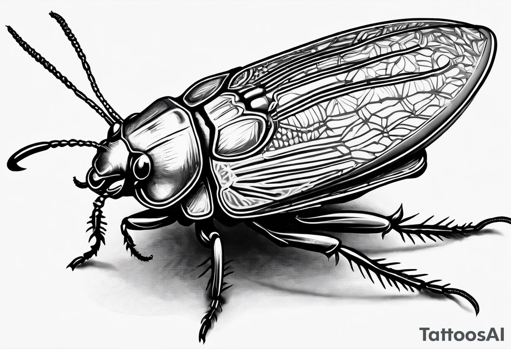 A cockroach, Gregor Samsa by Kafka tattoo idea