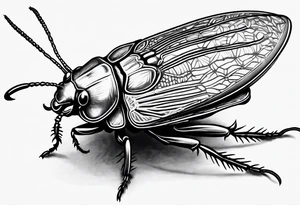 A cockroach, Gregor Samsa by Kafka tattoo idea