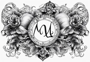 Gemini zodiac tattoo idea