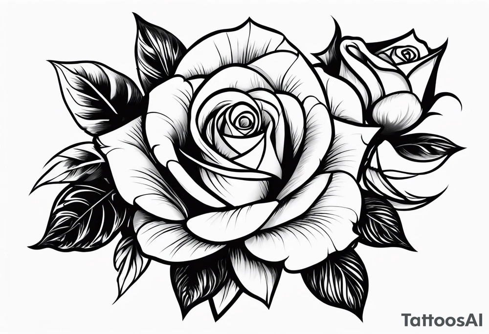 Roses tattoo idea