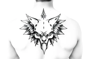 full back tattoo tattoo idea